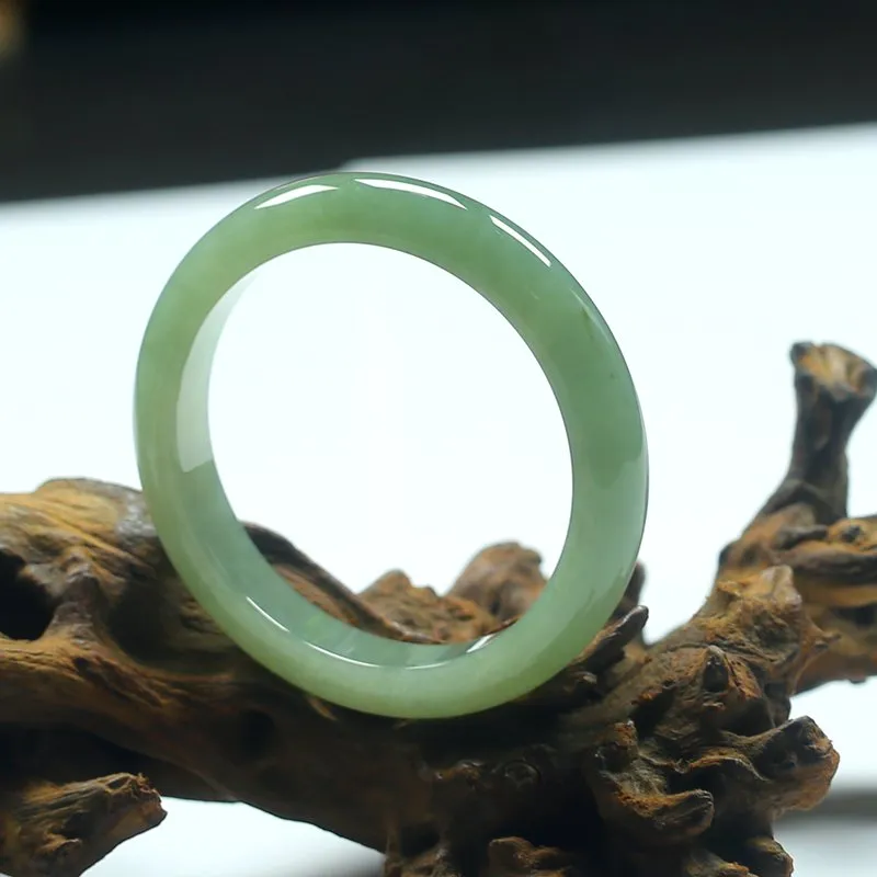 FANGCUIYUAN Glutinous Jade Bangles Women's-1