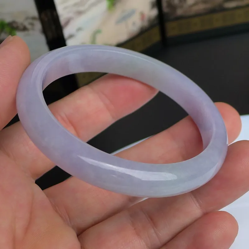 FANGCUIYUAN Glutinous Jade Bangles Women's-1