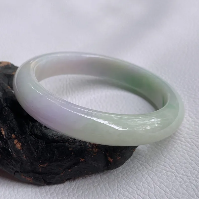 FANGCUIYUAN Glutinous Jade Bangles Women's-2