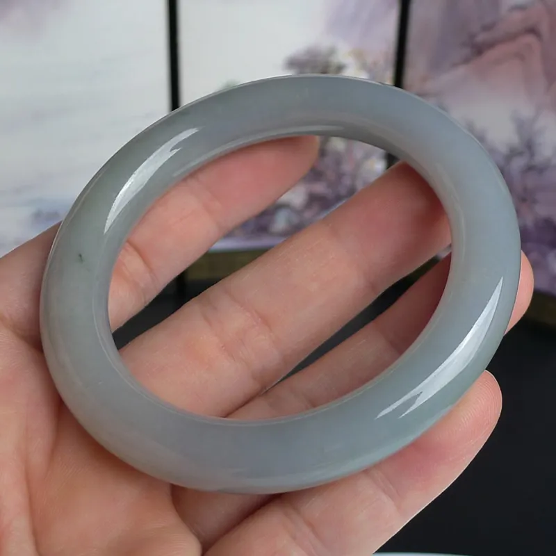 FANGCUIYUAN Glutinous Jade Bangles Women's-4