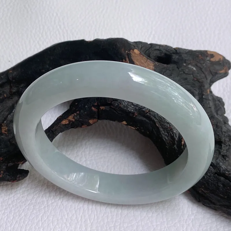 FANGCUIYUAN Glutinous Jade Jadeite Bangles Women's-2