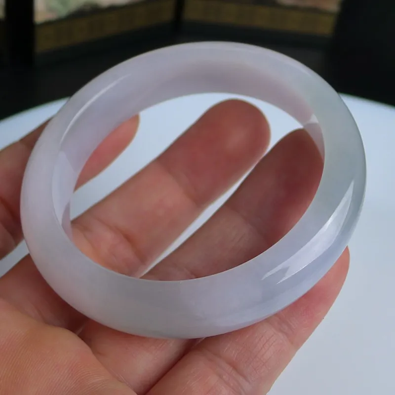 FANGCUIYUAN Glutinous Jade Bangles Women's-2