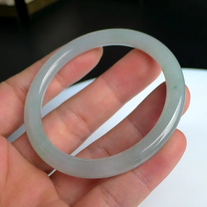 FANGCUIYUAN Glutinous Jade Bangles Women's-2