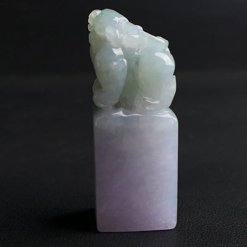 FANGCUIYUAN Glutinous Jade Jadeite Ornaments Unisex-2