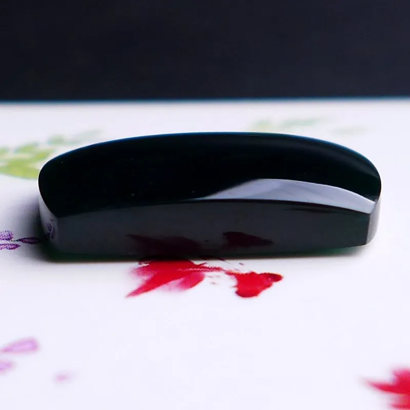 FANGCUIYUAN Glutinous Jade Ring Face Unisex-3