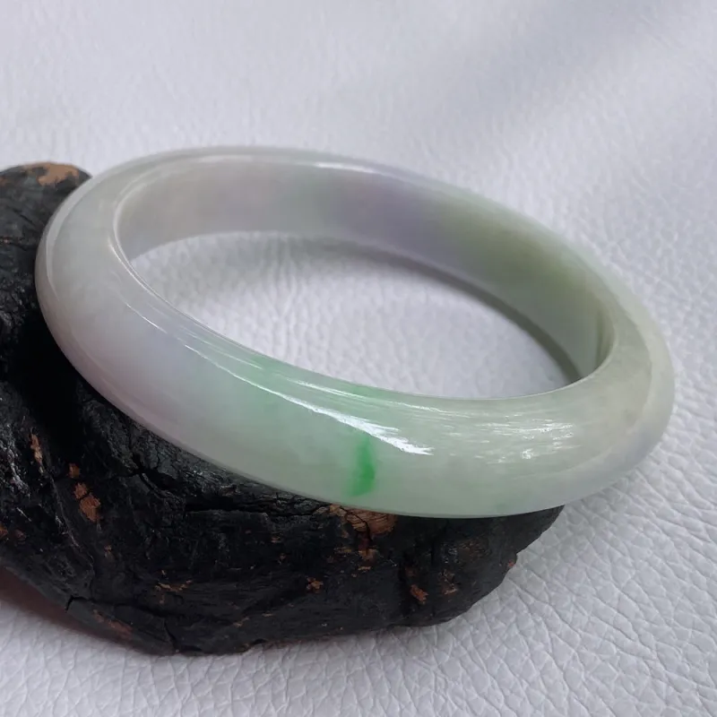FANGCUIYUAN Glutinous Jade Bangles Women's-3