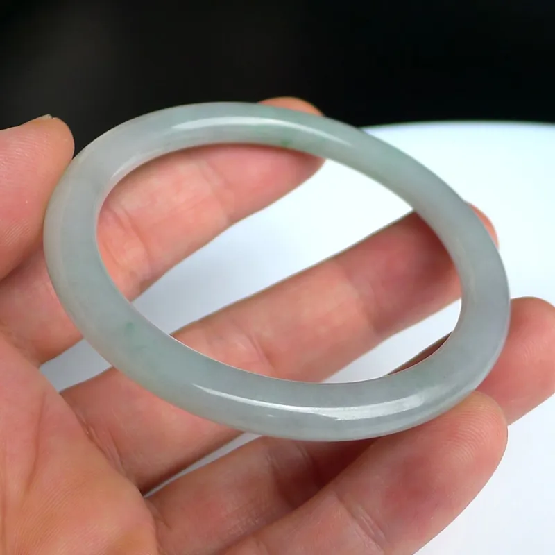 FANGCUIYUAN Glutinous Jade Bangles Women's-3