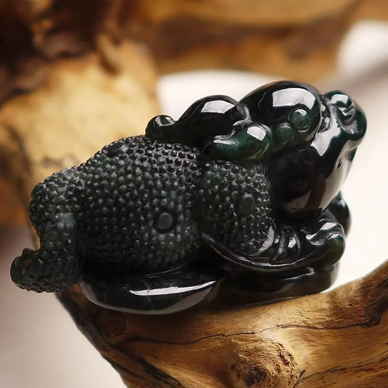 FANGCUIYUAN Glutinous Jade Pendants Unisex-2