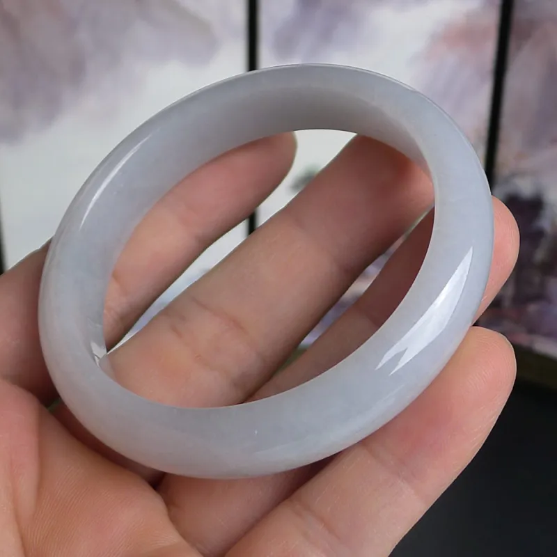 FANGCUIYUAN Glutinous Jade Bangles Women's-3