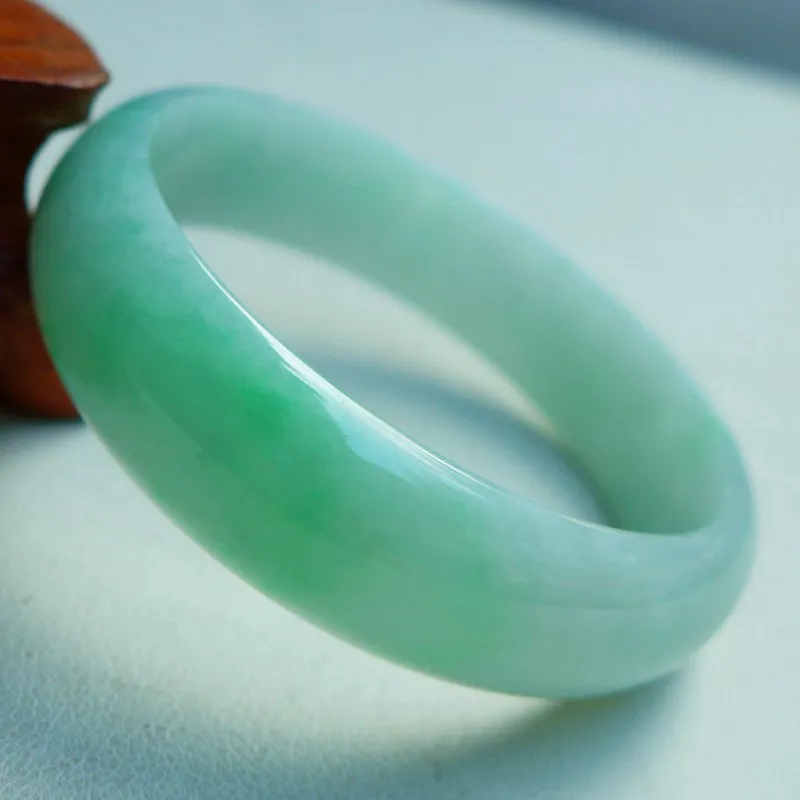 FANGCUIYUAN Glutinous Jade Jadeite Bangles Kids'-3