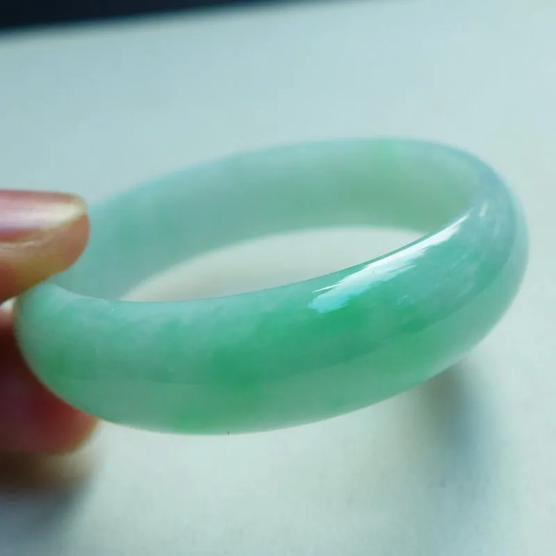 FANGCUIYUAN Glutinous Jade Jadeite Bangles Kids'-2