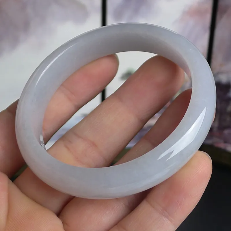 FANGCUIYUAN Glutinous Jade Bangles Women's-4