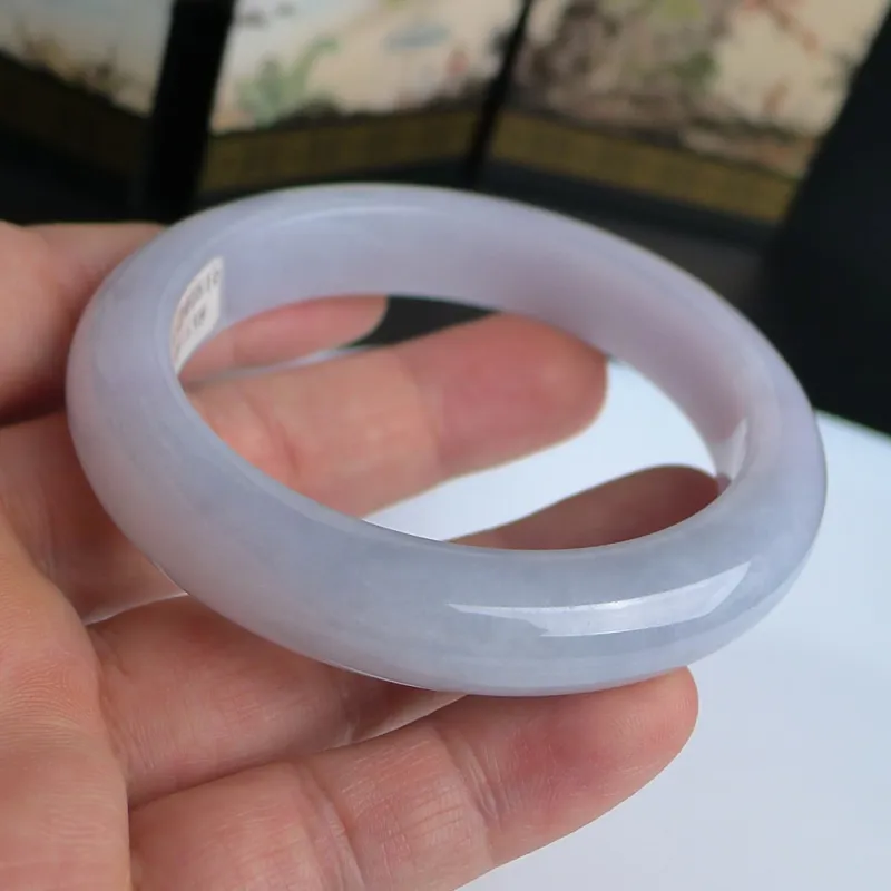 FANGCUIYUAN Glutinous Jade Bangles Women's-4
