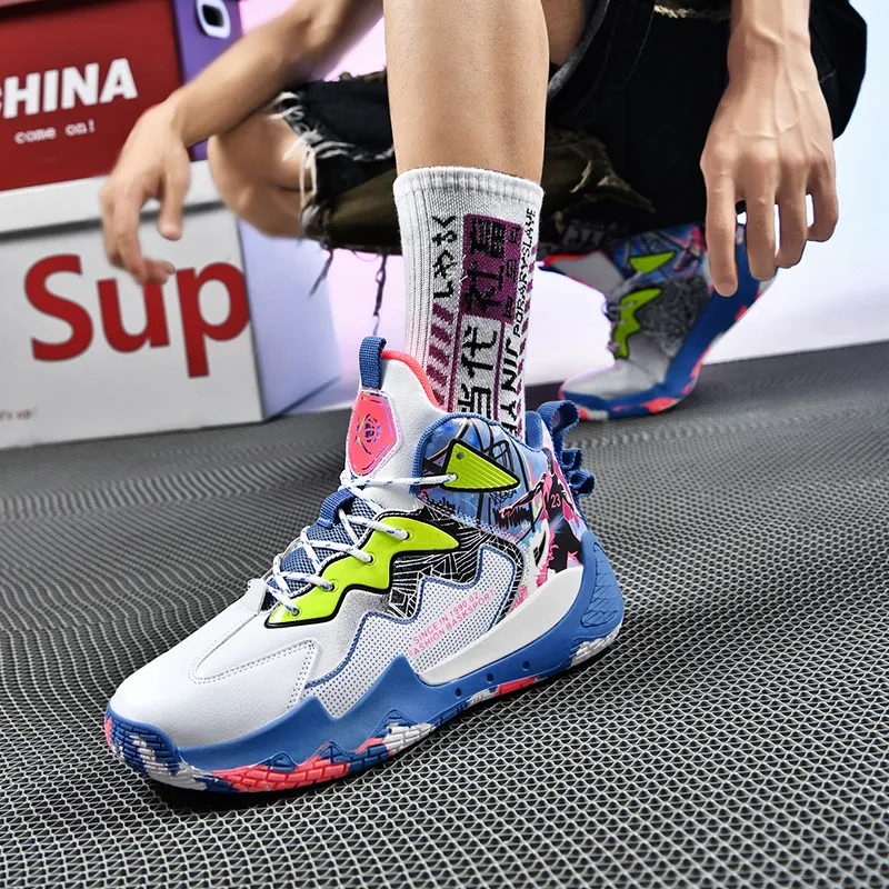 Kuding Cushioned Anti-Slip Wear-Resistant And Water-Resistant Low-Top Basketball Shoes Unisex-3