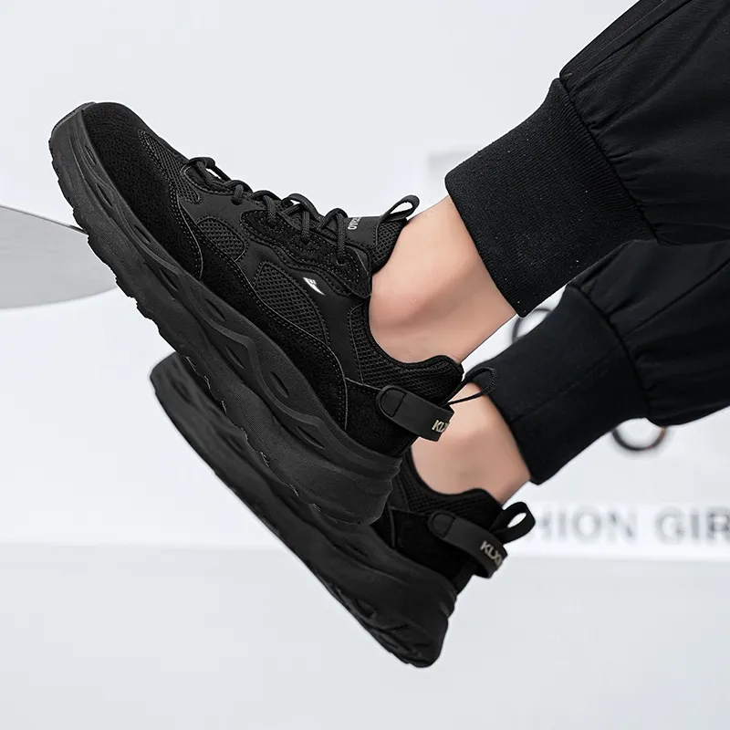 Kuding Wear Resistant Slip Resistant Breathable Moisture Wicking Low Top Casual Shoes Men's-9