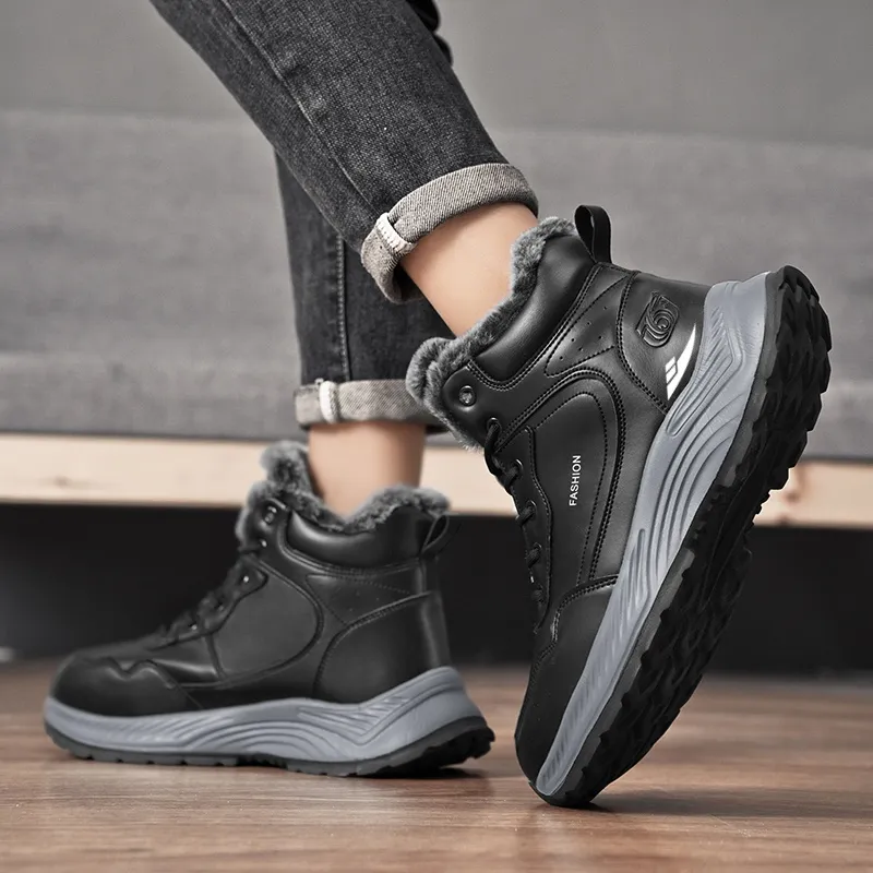 Kuding Snow Boots Men-4