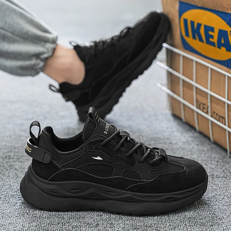 Kuding Wear Resistant Slip Resistant Breathable Moisture Wicking Low Top Casual Shoes Men's-8
