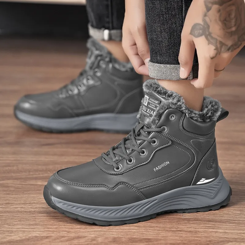 Kuding Snow Boots Men-6