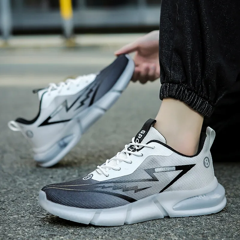 Kuding Cushioning, Slip Resistant, And Abrasion Resistant Low Top Running Shoes Men's-17