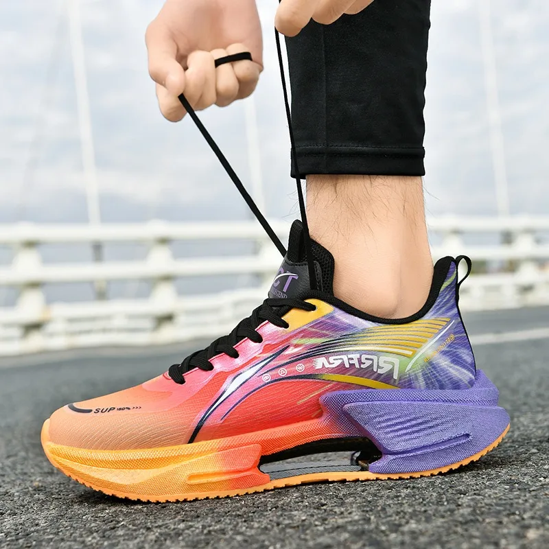 Kuding Cushioning, Slip Resistant, Abrasion Resistant, Breathable, Moisture Wicking Low Top Running Shoes Unisex-18