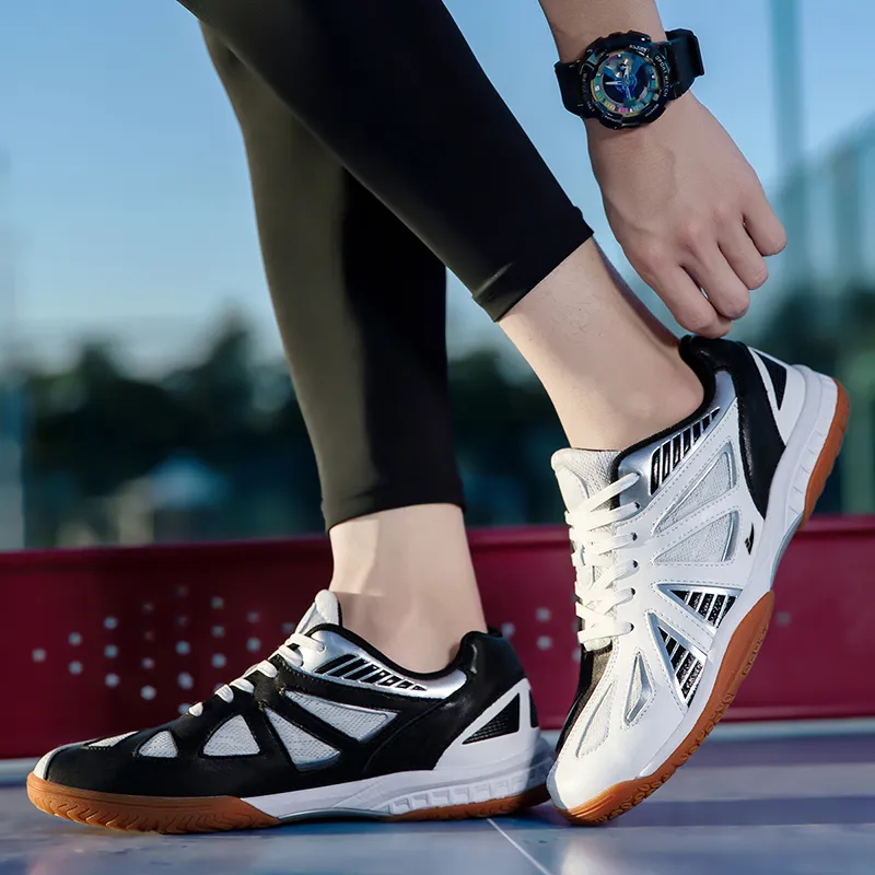 Kuding Cushioned Slip-Resistant Abrasion-Resistant Low-Top Badminton Shoes Unisex-3