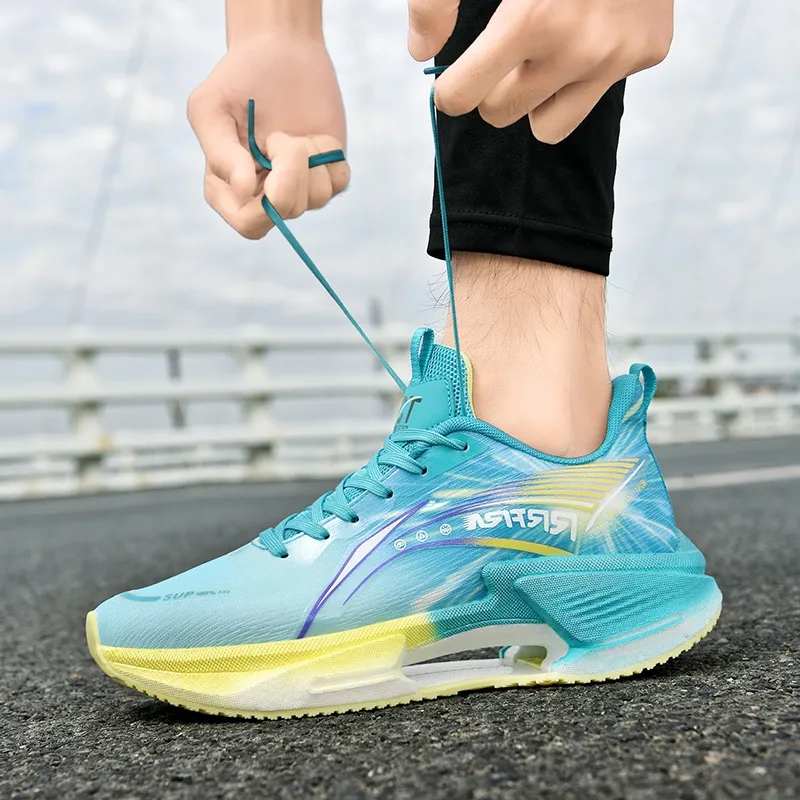 Kuding Cushioning, Slip Resistant, Abrasion Resistant, Breathable, Moisture Wicking Low Top Running Shoes Unisex-5