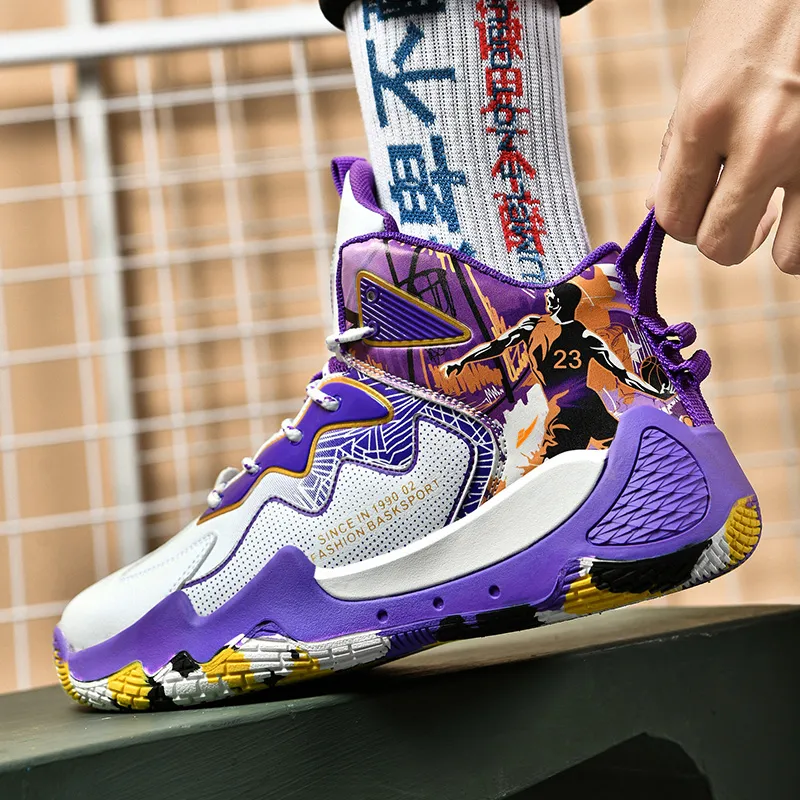 Kuding Cushioned Anti-Slip Wear-Resistant And Water-Resistant Low-Top Basketball Shoes Unisex-7