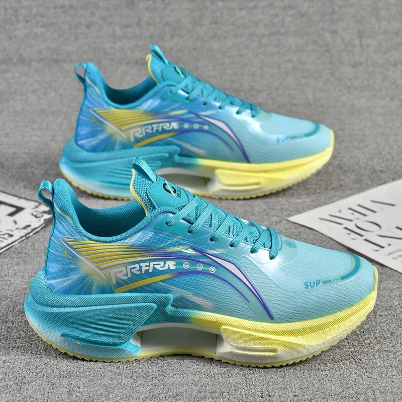 Kuding Cushioning, Slip Resistant, Abrasion Resistant, Breathable, Moisture Wicking Low Top Running Shoes Unisex-4
