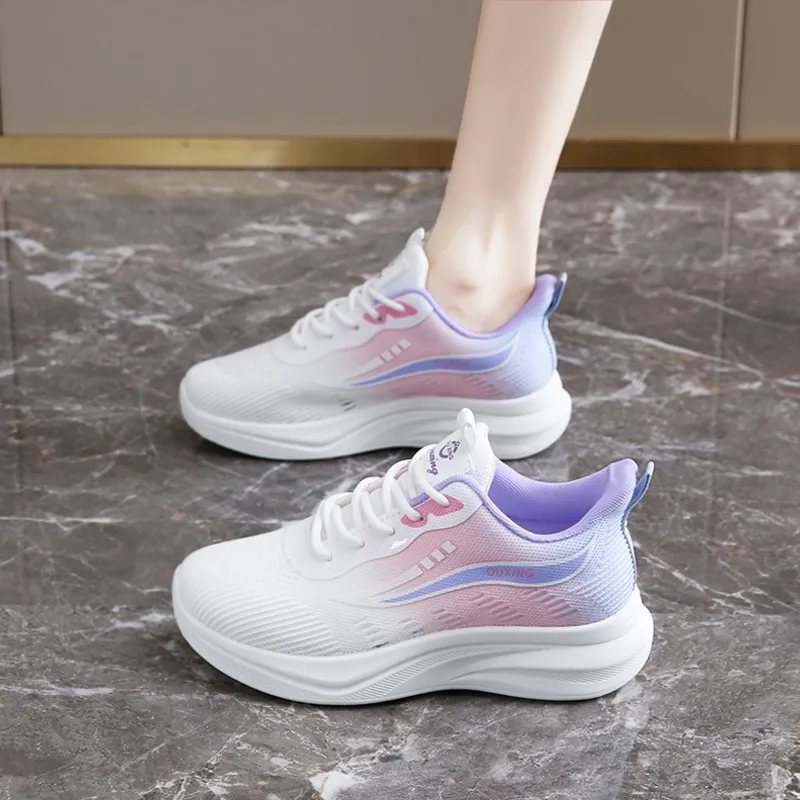 Kuding Shock Absorbing, Non Slip, Wear Resistant, Breathable And Lightweight Low Top Running Shoes Women's-1