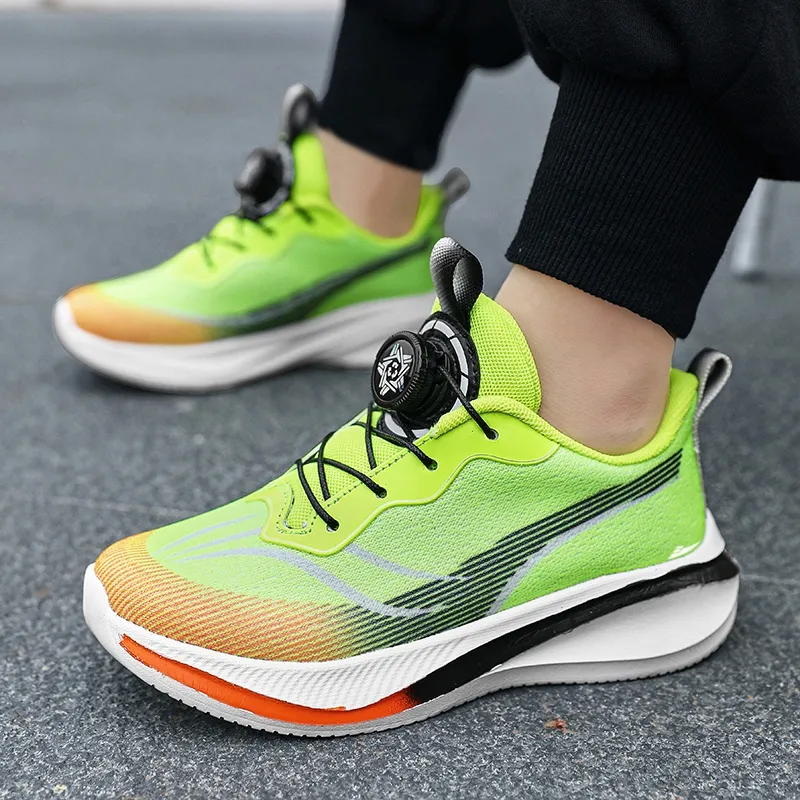 Kuding Cushioning Slip Resistant Low Top Running Shoes Men's-8