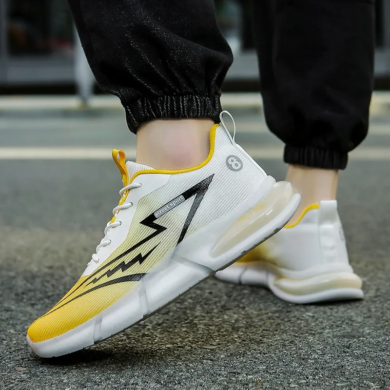 Kuding Cushioning, Slip Resistant, And Abrasion Resistant Low Top Running Shoes Men's-4
