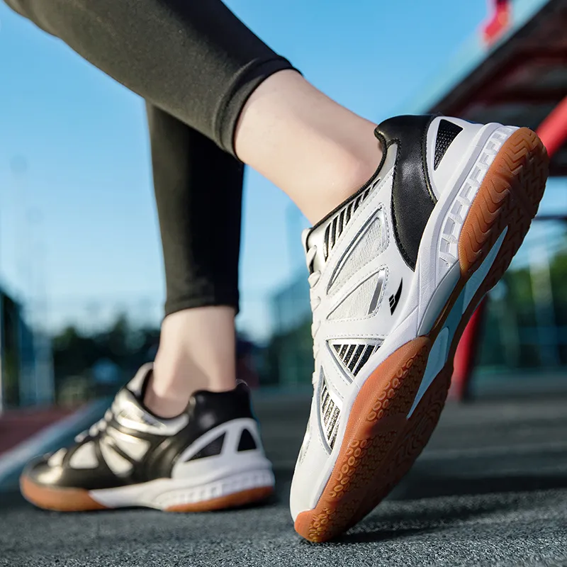 Kuding Cushioned Slip-Resistant Abrasion-Resistant Low-Top Badminton Shoes Unisex-2