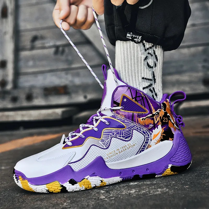 Kuding Cushioned Anti-Slip Wear-Resistant And Water-Resistant Low-Top Basketball Shoes Unisex-6