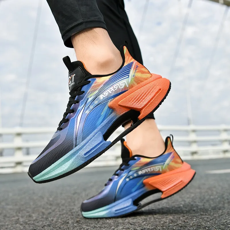 Kuding Cushioning, Slip Resistant, Abrasion Resistant, Breathable, Moisture Wicking Low Top Running Shoes Unisex-12