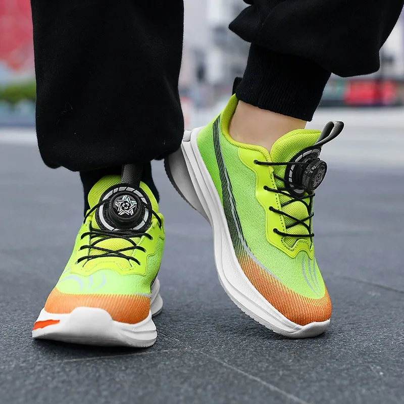 Kuding Cushioning Slip Resistant Low Top Running Shoes Men's-7