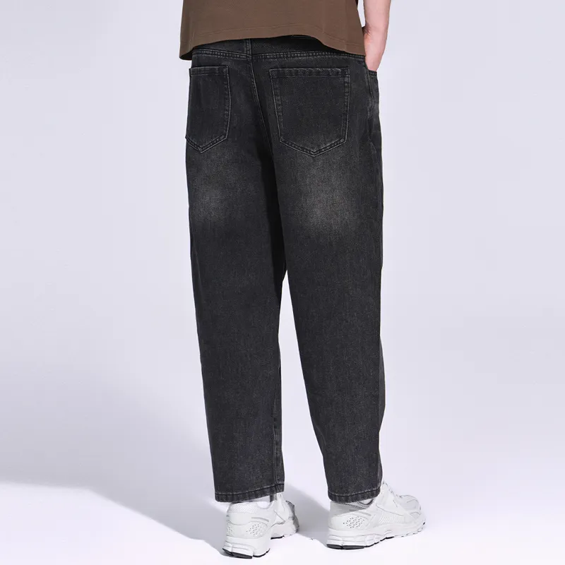 FAIRWHALE Jeans Men Black 001-3