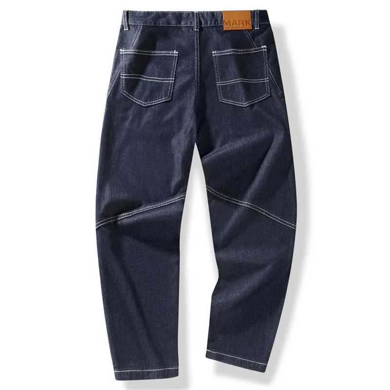 FAIRWHALE Jeans Men's Dark Blue-1