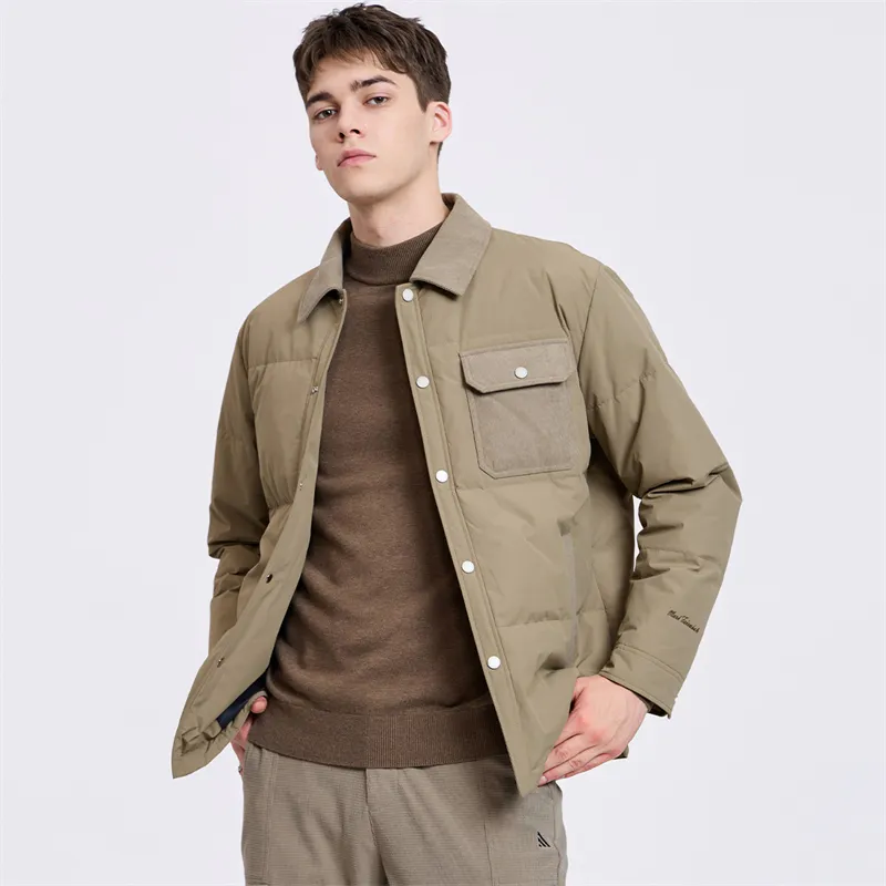 FAIRWHALE Down Jacket Men's Khaki-1