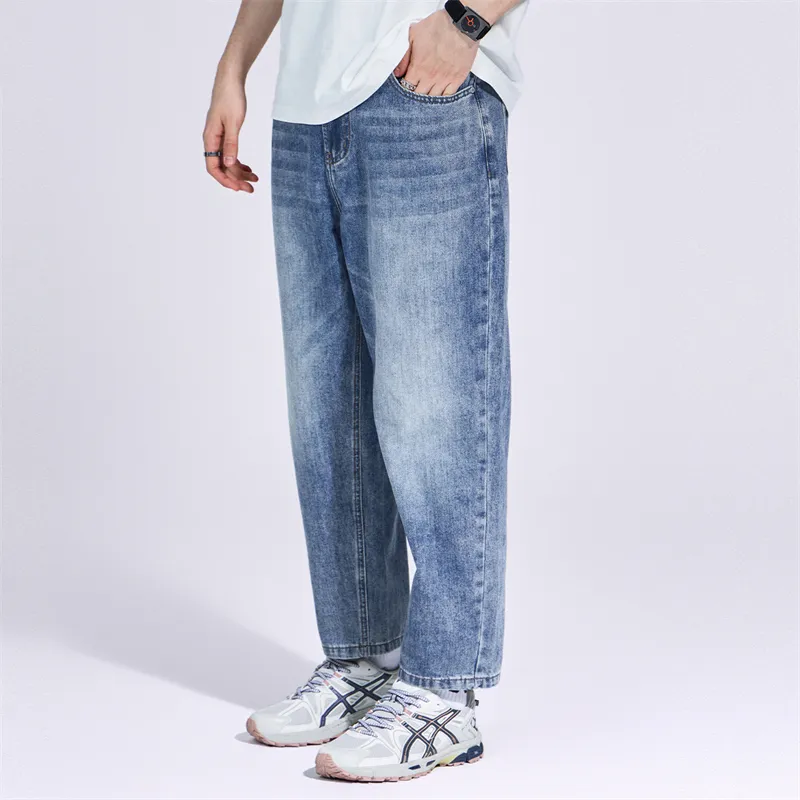 FAIRWHALE Jeans Men's Medium Blue-4