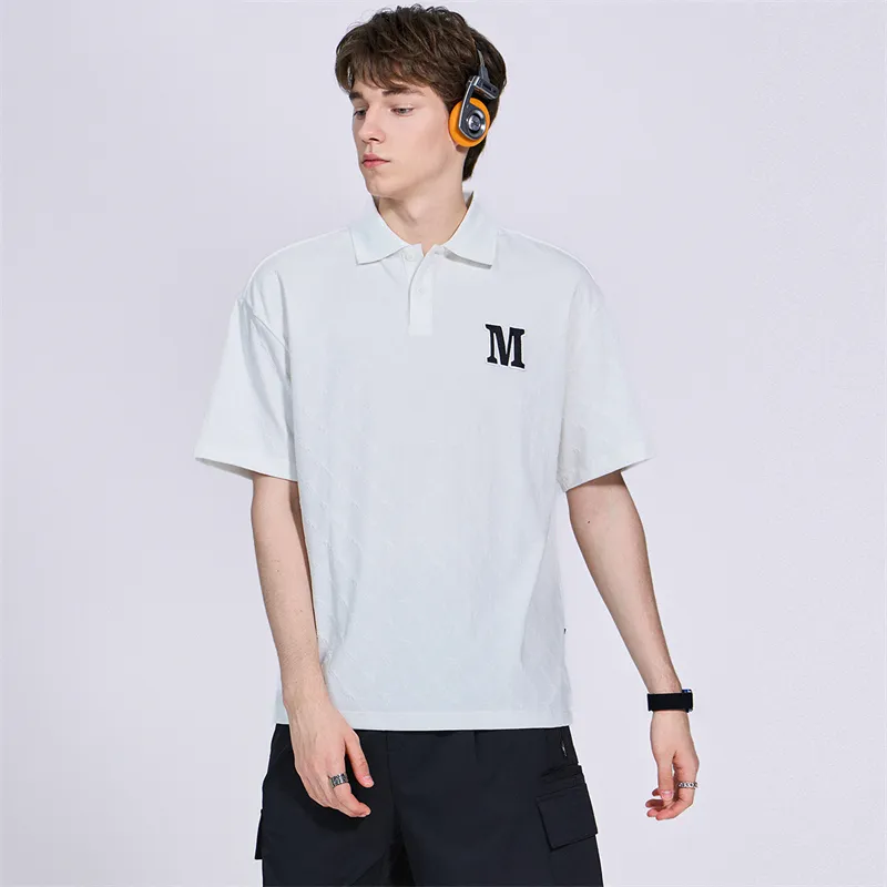 FAIRWHALE Polo Shirt Men's Raw White-2