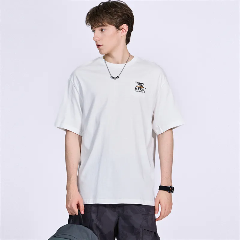 FAIRWHALE T Shirt Men's Ecru 801-3