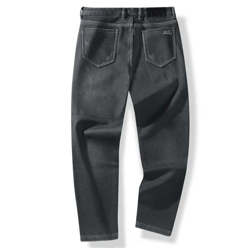 FAIRWHALE Jeans Men's Charcoal Black-2