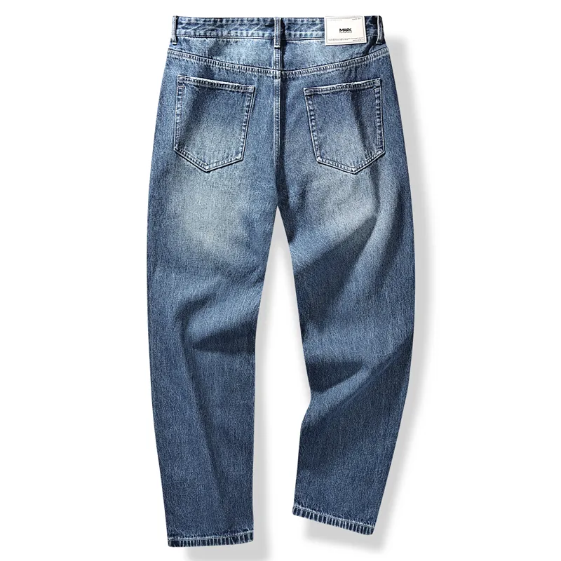 FAIRWHALE Jeans Men's Dark Blue-1