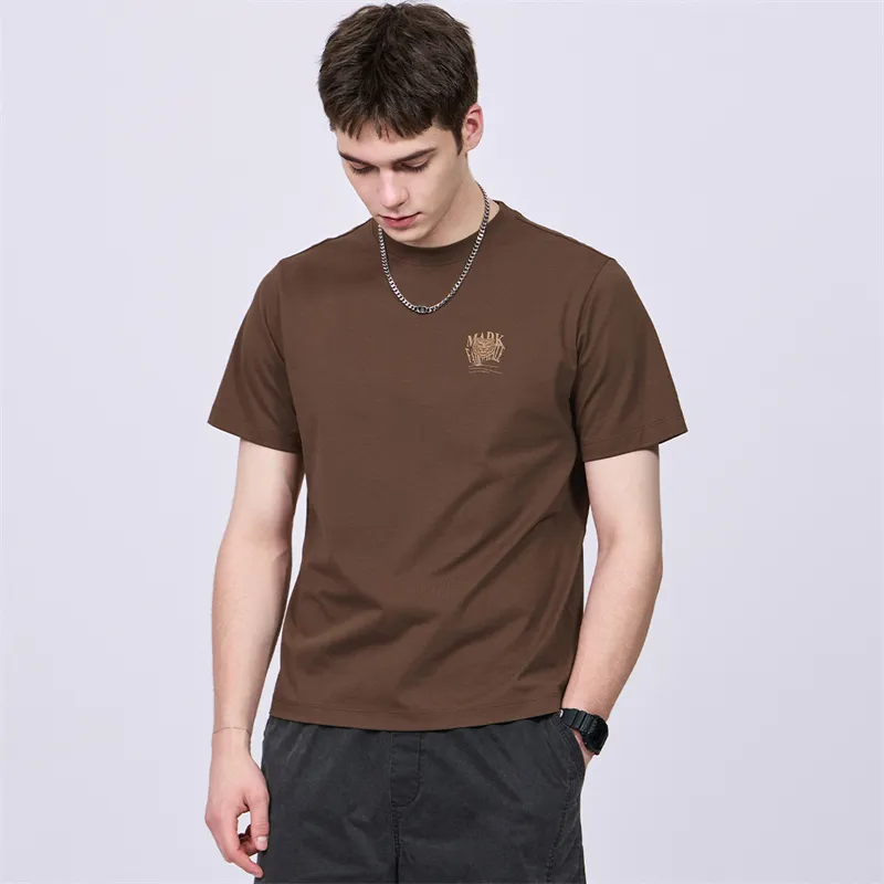 FAIRWHALE T Shirts Unisex Cocoa Brown-2