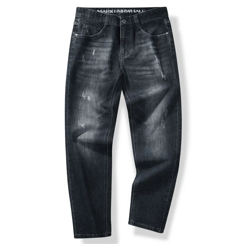 FAIRWHALE Jeans Men Black 001-1