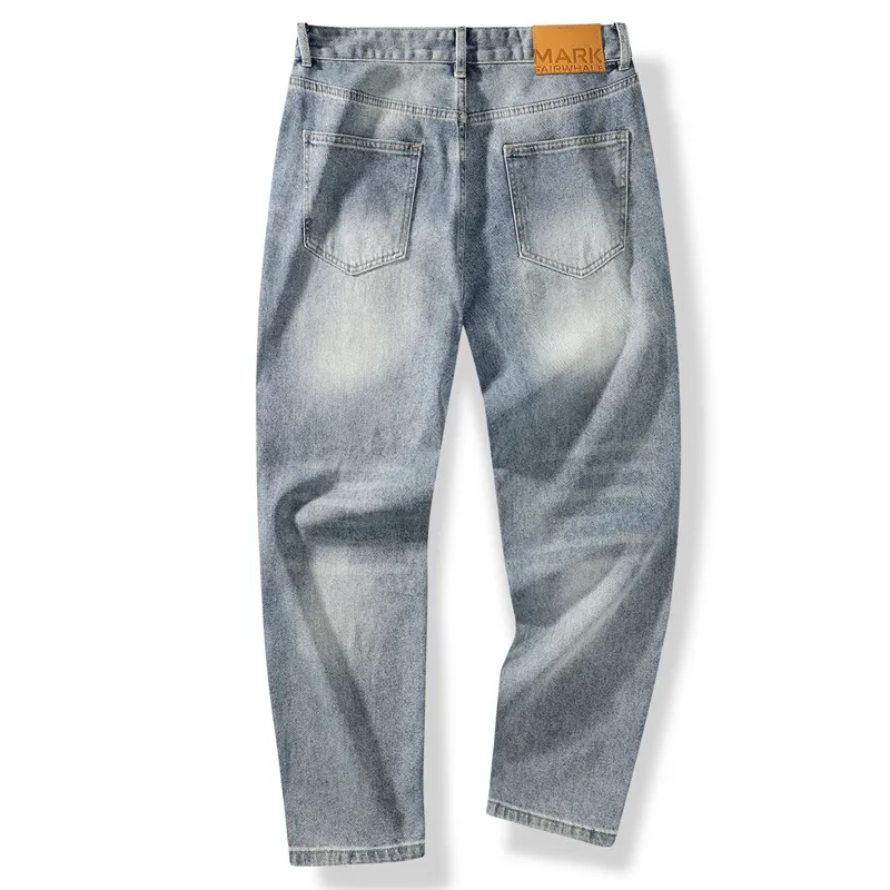 FAIRWHALE Jeans Men's Medium Blue-1