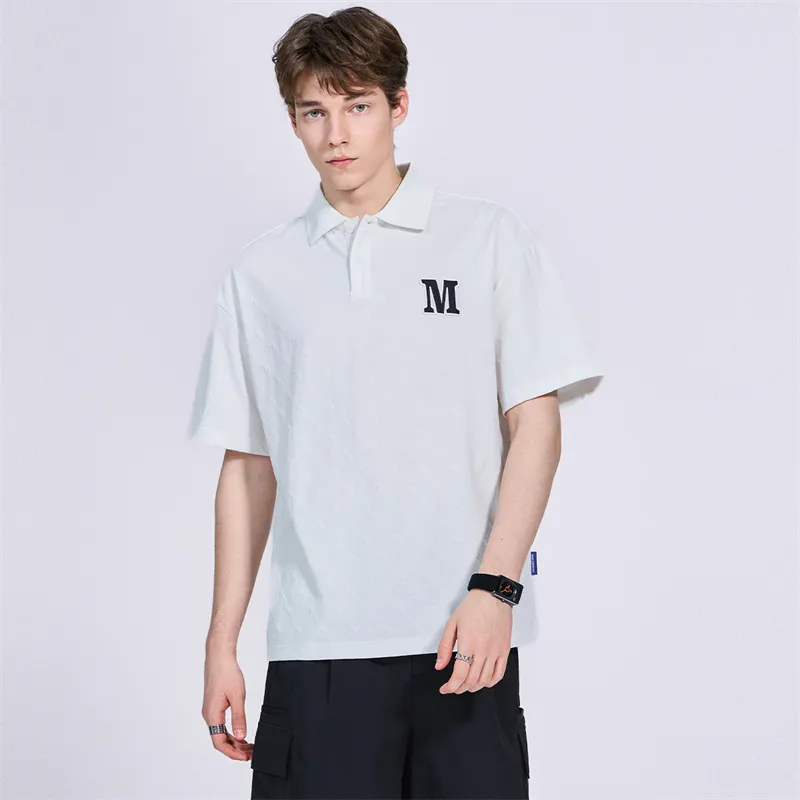 FAIRWHALE Polo Shirt Men's Raw White-1