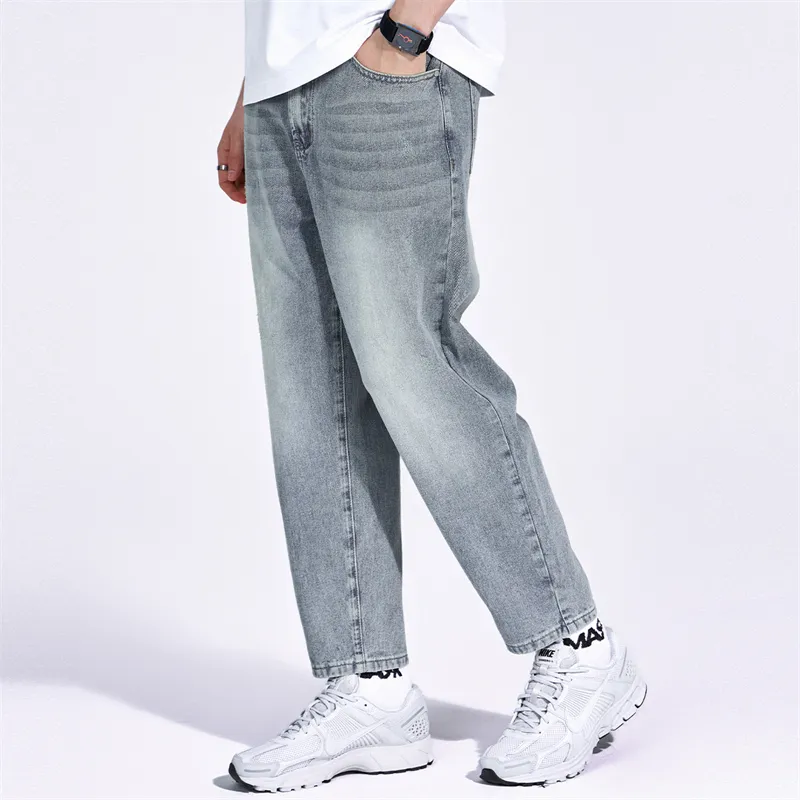 FAIRWHALE Jeans Men's Vintage Blue-2
