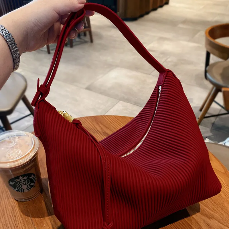 BEMIX PETS Artificial Leather Handbag Regular Women's Red-1