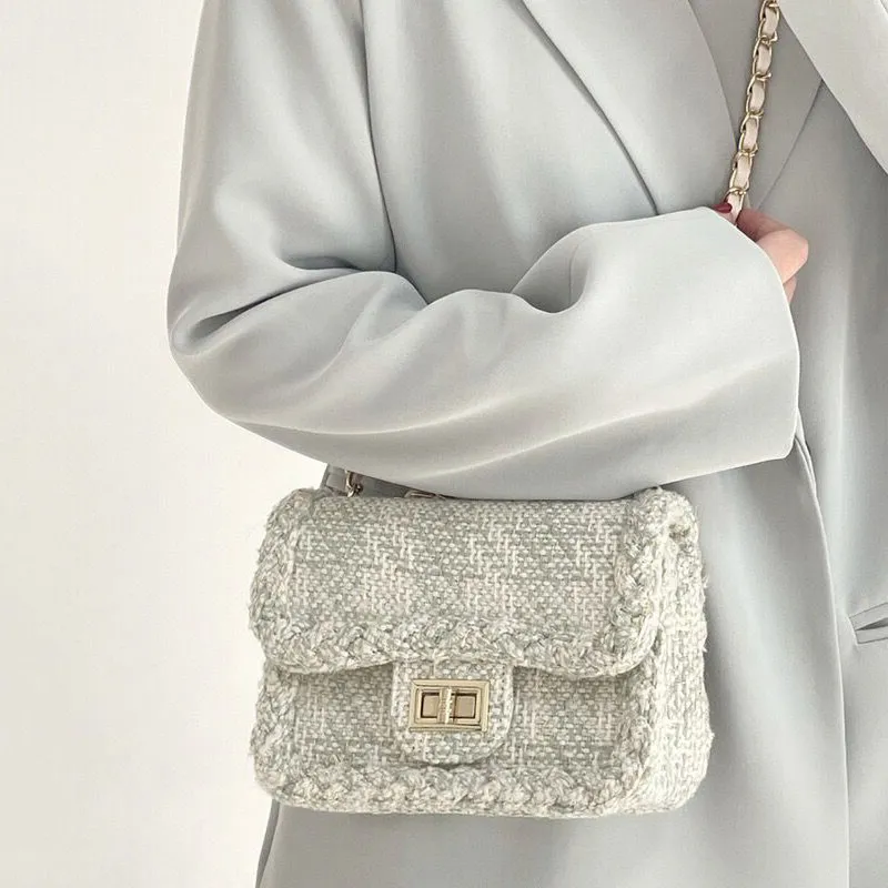 BEMIX PETS PU Shoulder Bag, Crossbody Bag Trumpets Women's White-3
